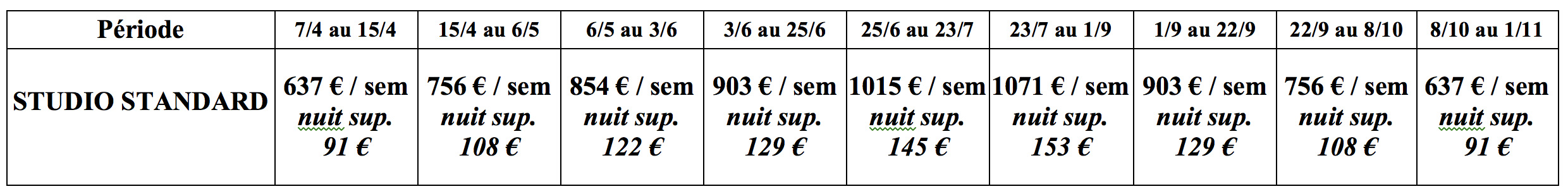 studio-standard-semaine